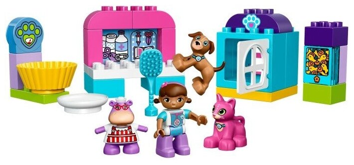 Конструктор LEGO DUPLO Doc McStuffins Ветеринарная клиника доктора Плюшевой (10828)