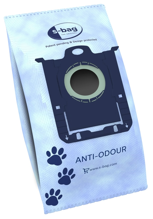 Мешки для пылесоса ELECTROLUX E203S ANTI-ODOUR с защитой от запахов, s-bag, 4 шт
