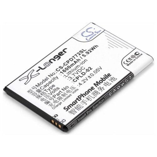 фото Аккумулятор cameronsino cs-cpd772sl для coolpad 7728 cameron sino