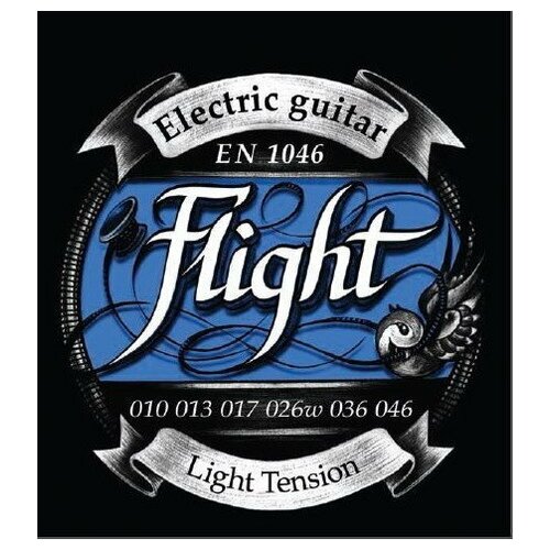 фото Струны для электрогитары flight en1046