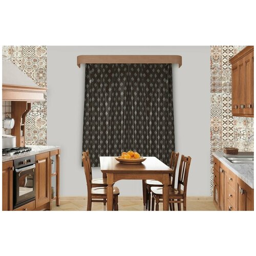 Индивидуальный пошив Шторы для кухни Жаккард Versal