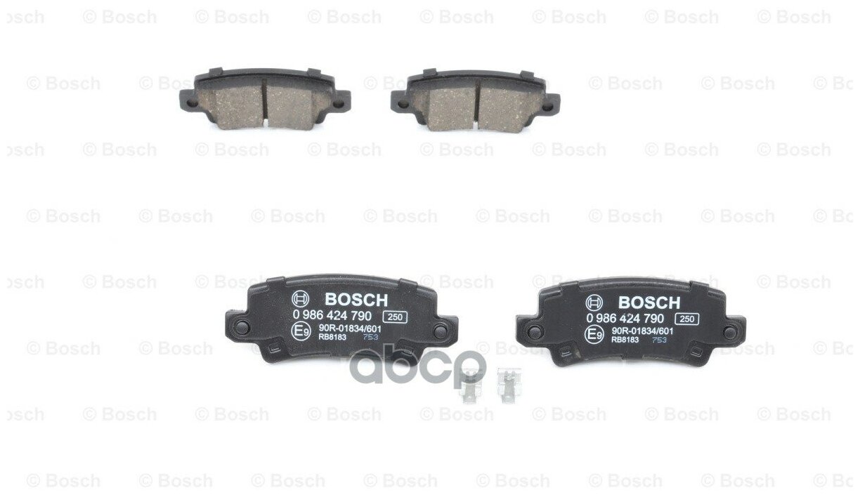 Колодки Тормозные Toyota Corolla E12u Задние Bosch 0986424790 Bosch арт. 0986424790