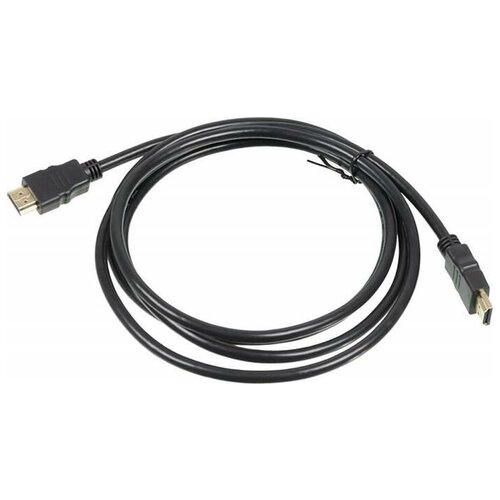Кабель Behpex HDMI (m)-HDMI (m), 2 м, ver 1.4, позолоченные контакты, черный (335130) кабель аудио видео fiber optic hdmi m hdmi m 25м позолоченные контакты черный