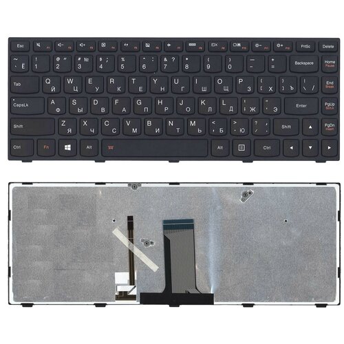Клавиатура для ноутбука Asus K45A K45DE K45V K45V черная без рамки 105900₽