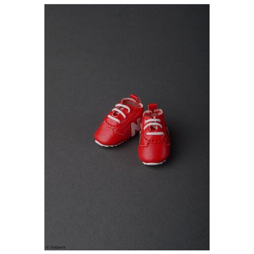 фото Dollmore 12inch trudy sneakers red (красные кроссовки для кукол доллмор / блайз / пуллип 31 см)