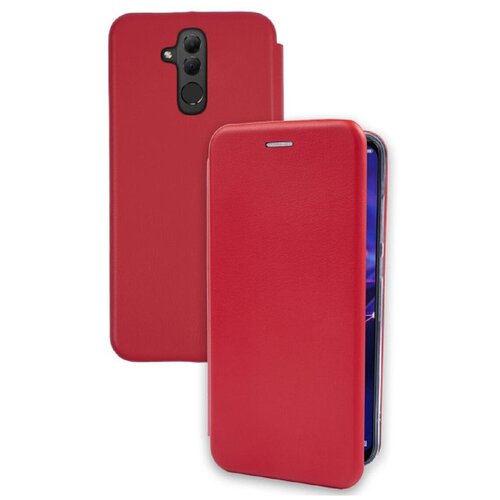 фото Чехол-книжка для huawei mate 20 lite красный full cover