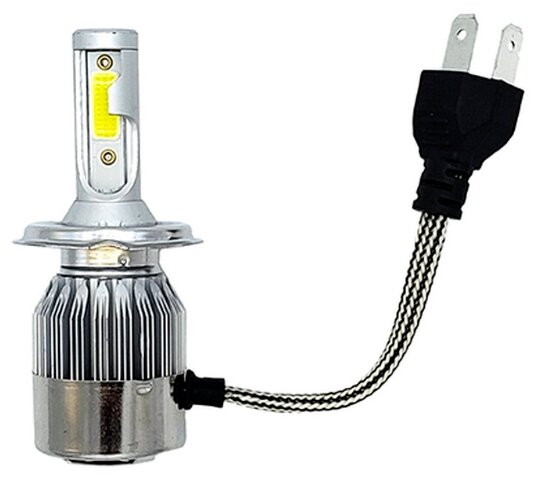 Лампа автомобильная светодиодная SHO-ME G6 Lite H4 12-24V 36/40W P43t-38