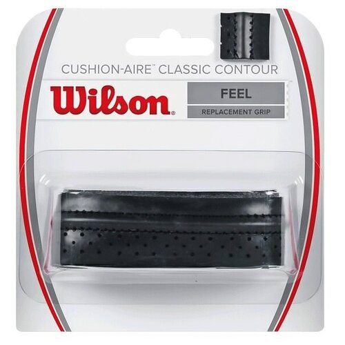 фото Обмотка для ручки ракетки wilson grip cushion aire classic contour x1 black wrz4203bk