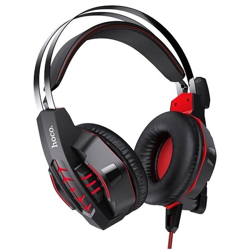 Наушники игровые HOCO W102 черно красные 180000₽
