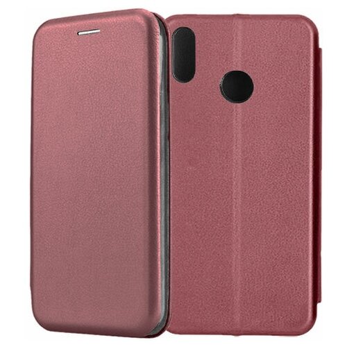 Чехол-книжка Fashion Case для Huawei Honor 8X темно-красный чехол книжка fashion case для huawei honor x9a темно красный