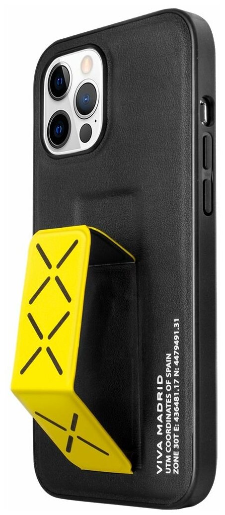 Чехол для Apple iPhone 12 Pro Max Viva Madrid Morphix,пластиковая накладка для Айфона,противоударный силиконовый бампер,защитный кейс с подставкой