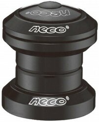 Рулевой набор NECO H711AL, 1-1/8", EC34/28.6 EC34/30 мм, внешний, безрезьбовой, черный, 6-190382