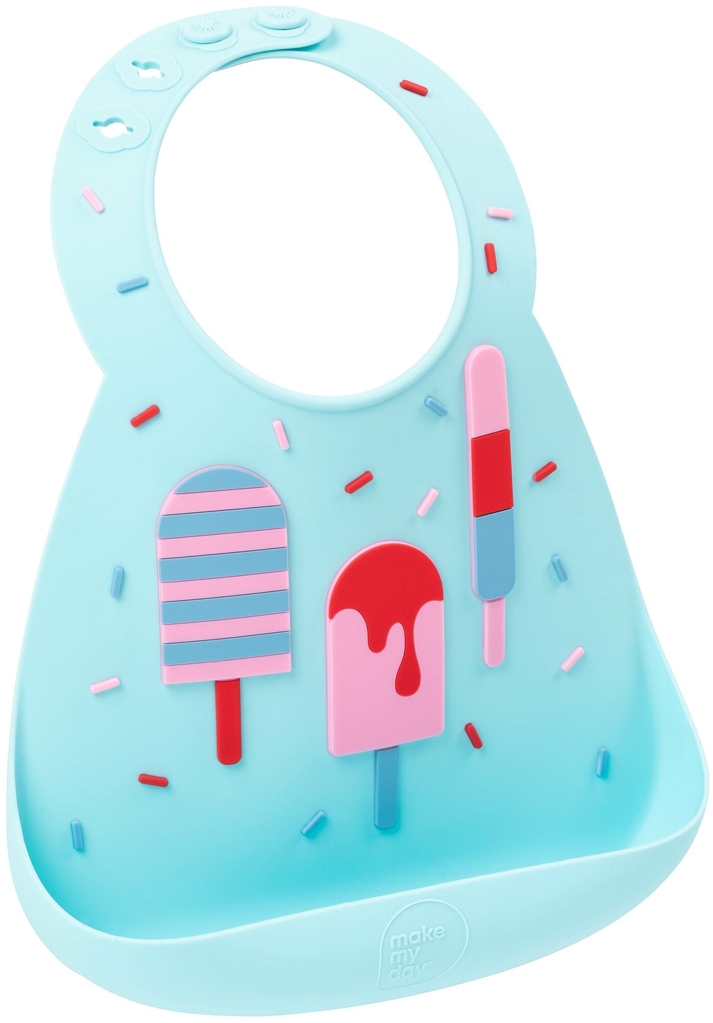 Baby Bib Lollipop Голубой