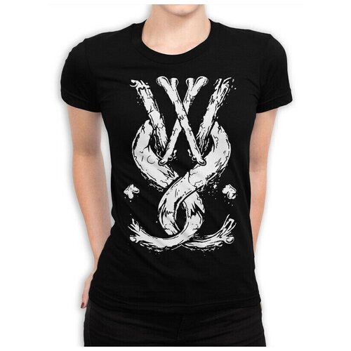 Футболка DreamShirts While She Sleeps Женская черная L