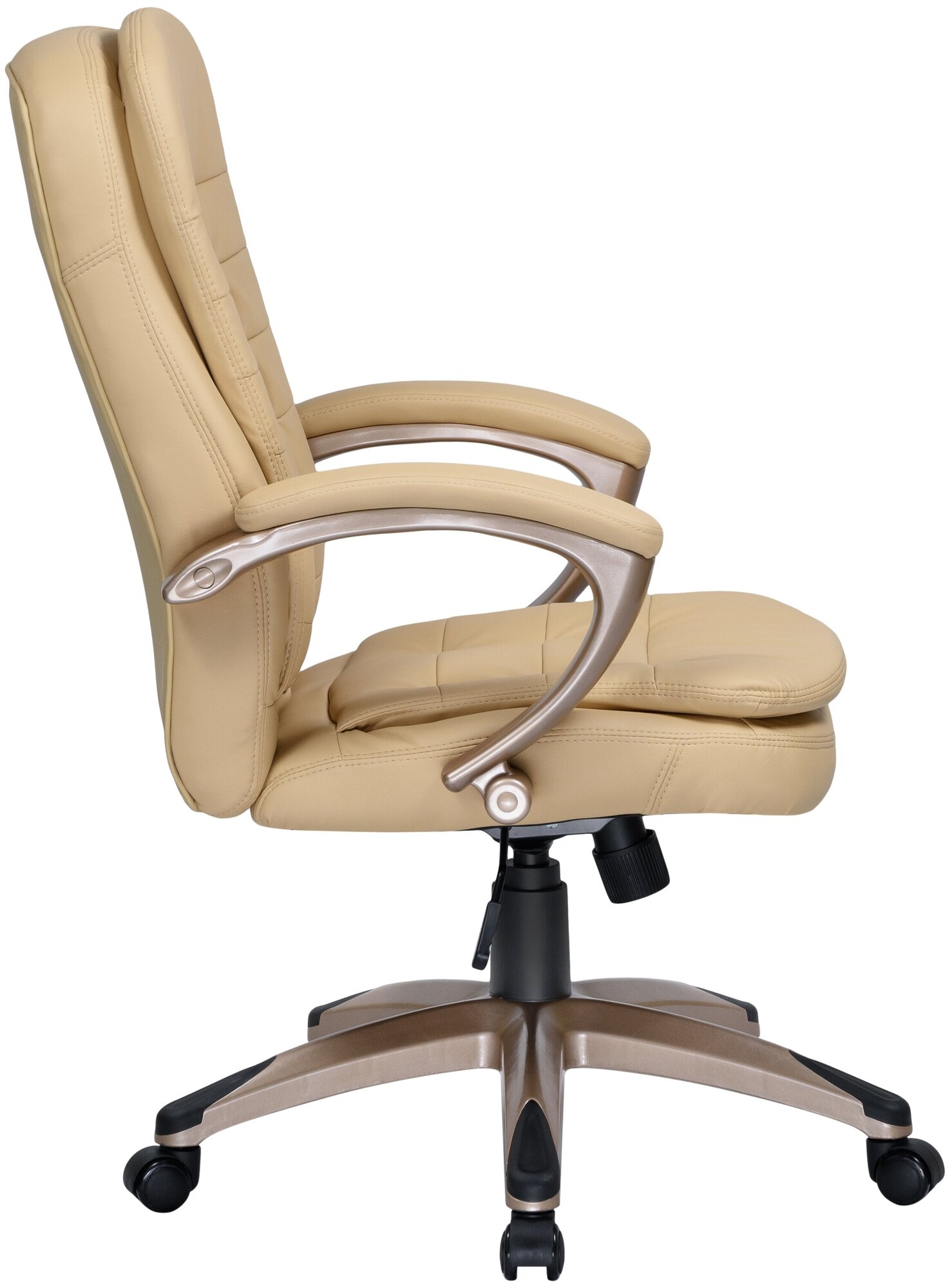 Офисное кресло для руководителей DONALD LMR-106B цвет бежевый - фотография № 2