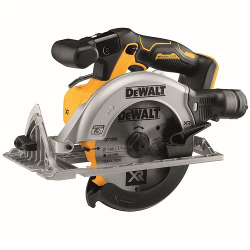 Аккумуляторная дисковая пила DeWALT DCS565N-XJ, 18 В, желтый