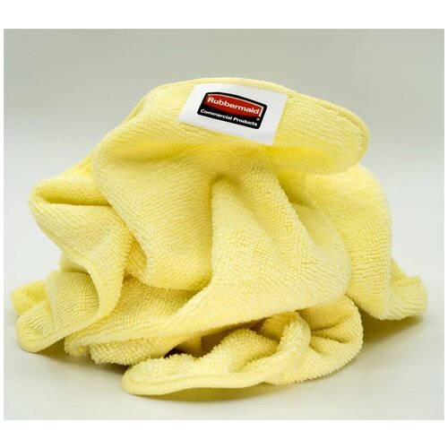 Профессиональная салфетка для уборки из микрофибры Rubbermaid, 40х40 см
