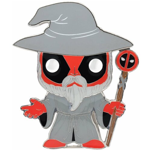 Значок Funko POP! Pin Marvel Deadpool Wizard Deadpool Large Enamel Pin MVPP0015