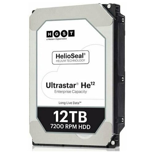 фото Жесткий диск hgst sas 3.0 12tb 0f29532 huh721212al5204 ultrastar he12 (7200rpm) 256mb 3.5"