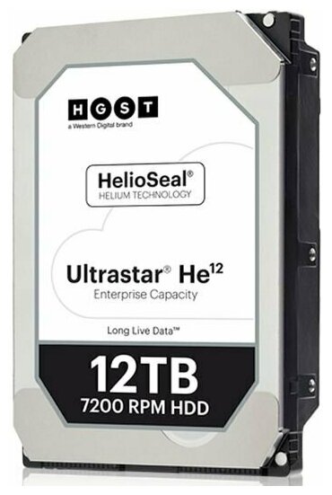 Жесткий диск HGST SAS 3.0 12Tb 0F29532 HUH721212AL5204 Ultrastar HE12 (7200rpm) 256Mb 3.5