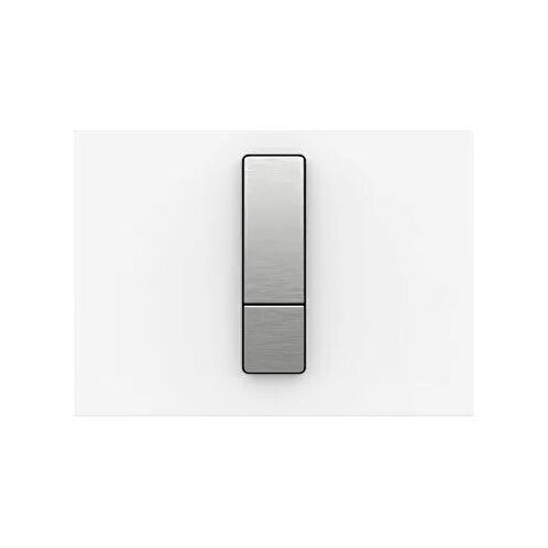Sanit Нажимная клавиша смыва Sanit 16.752.01.0000 Ineo Bright, стеклянная панель, белая