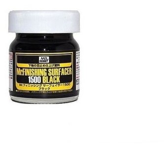 фото Грунтовка Mr.FINISHING SURFACER 1500 BLACK 40мл SF-288
