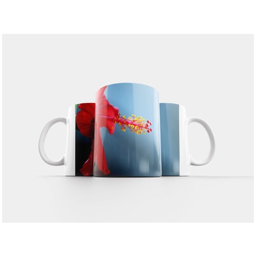 фото Кружка "завод, макрос, цветы" 320 мл lotsprints