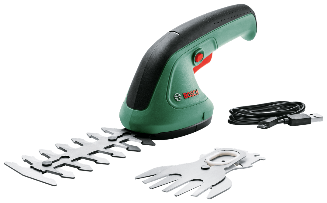 Ножницы-кусторез аккумуляторный BOSCH EasyShear, 1.5 А·ч, 3.6 В, с АКБ и ЗУ