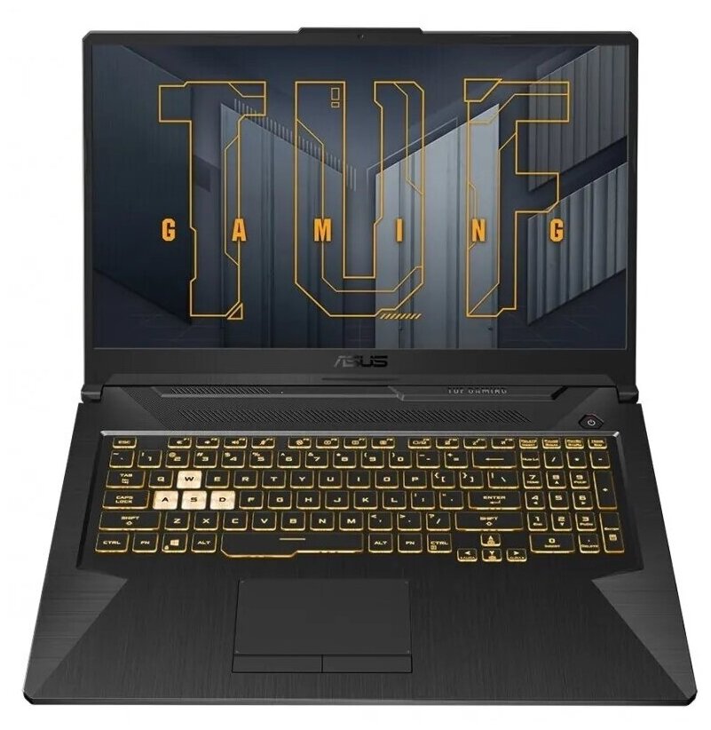 173 Ноутбук ASUS A17 FX706IC-HX015 1920x1080 AMD Ryzen 7 4800H 29 ГГц RAM 8 ГБ DDR4 SSD 512 ГБ NVIDIA GeForce RTX 3050 без ОС 90NR0674-M00330 серый