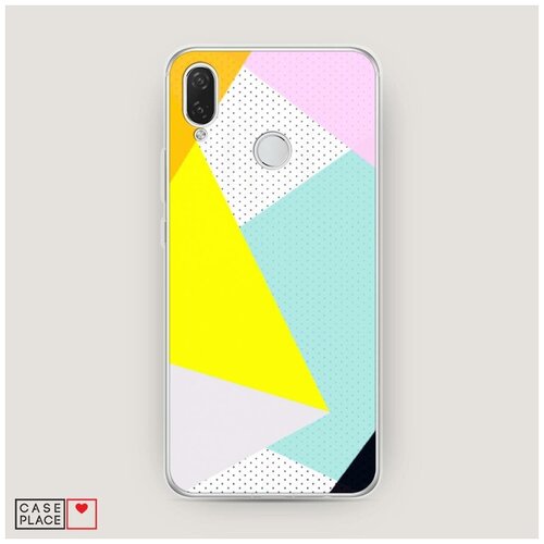 фото Чехол силиконовый huawei p smart plus геометрия 22 case place