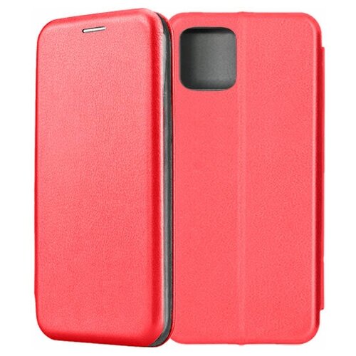 чехол накладка krutoff clear case для влюбленных вместе навсегда для samsung galaxy a03 a035 Чехол-книжка Fashion Case для Samsung Galaxy A03 A035 красный