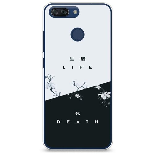 фото Силиконовый чехол "life and death" на zte zte blade v9 vita / зте блейд v9 вита case place