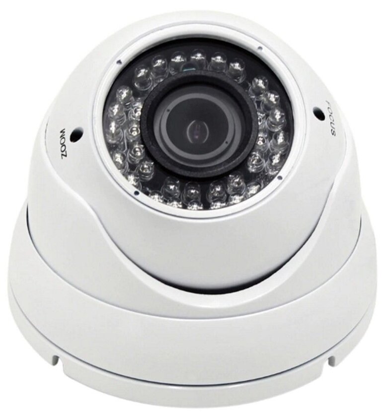Сетевая варифокальная купольная IP камера 2 мп 28-12 мм KAM079