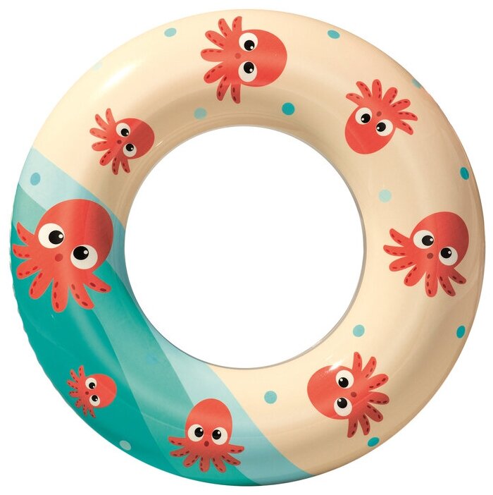 Круг для плавания "Тропики" 61 см, от 3-6 лет, цвета микс 36014 499343