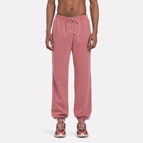 Брюки спортивные Reebok RI WASHED JOGGER, размер 2XL, бордовый брюки reebok ri washed jogger размер s бордовый