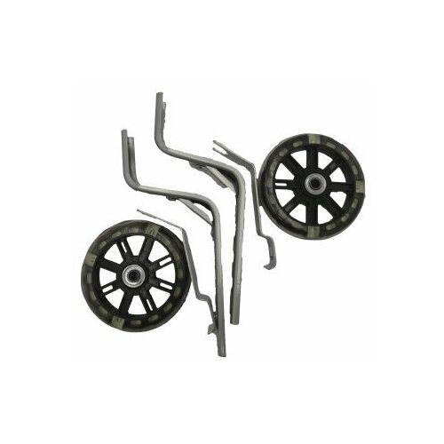 фото Приставные колеса vinca sport, усиленные стойки, сталь, 12"-20", промподшипник abec7, подсветка, hrs 03 black