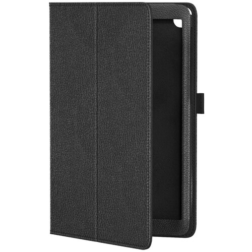 Кожаный чехол подставка для Samsung Galaxy Tab A 8.0 SM-T295 GSMIN Series CL (Черный)