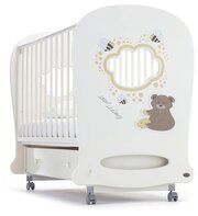 Детская кровать Nuovita Stanzione Honey Bear swing (Vaniglia / Ваниль)