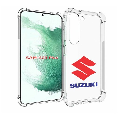Чехол MyPads suzuki-сузуки-3 мужской для Samsung Galaxy S23 Plus + задняя-панель-накладка-бампер