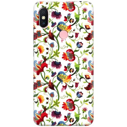 RE: PA Накладка Transparent для Xiaomi Redmi S2 с принтом Цветочный узор силиконовый чехол hippie stickers на xiaomi redmi s2 сяоми редми с2