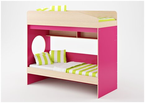 Характеристики модели Детская мебель, Двухъярусные кровати КарИВи ...