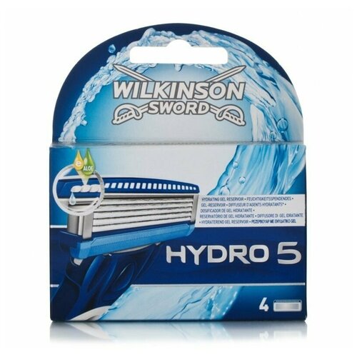 фото Wilkinson sword hydro5 лезвия 4 шт