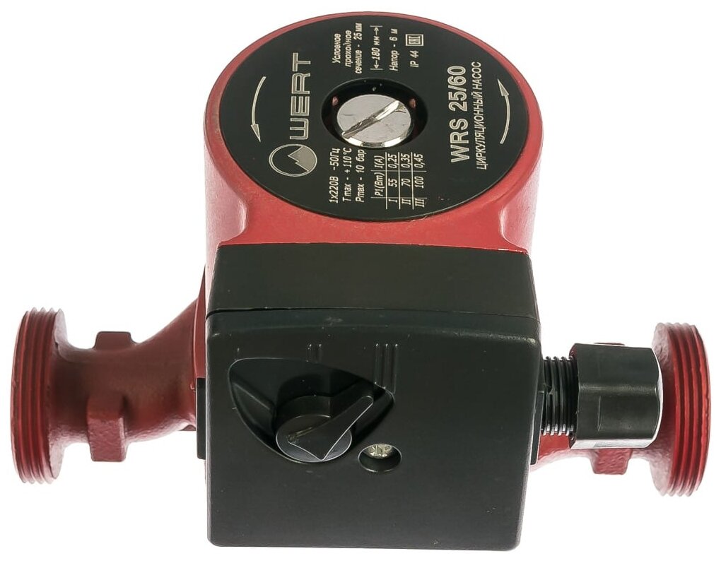 Изображение Циркуляционный насос WertRus WRS 25/60 (72 Вт)
