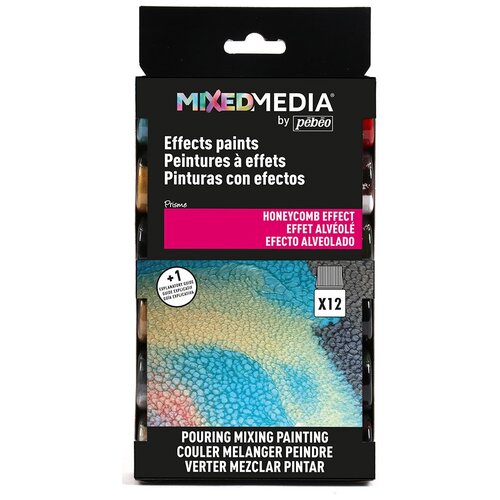 фото Набор красок pebeo "mixed media - fantasy prisme", 12 цветов по 20 мл, арт. 755566