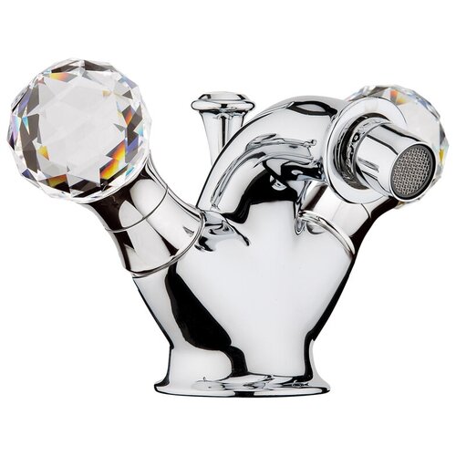 Смеситель для биде с донным клапаном WEBERT KARENINA SWAROVSKI KA710101015 хром смеситель для биде с донным клапаном remer jazz jr604cr хром