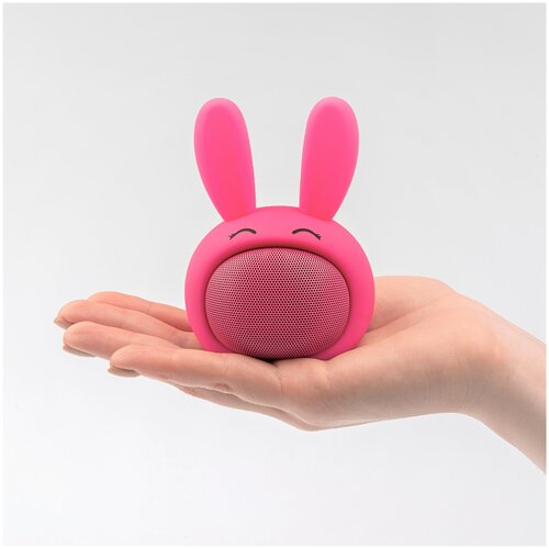 Детская беспроводная музыкальная колонка bluetooth умный Кролик розовый 199000₽