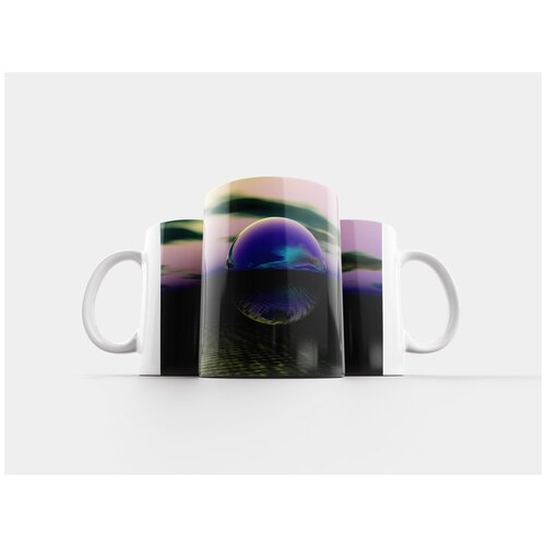 фото Кружка "мыльный пузырь, сфера, пузырь" 320 мл lotsprints