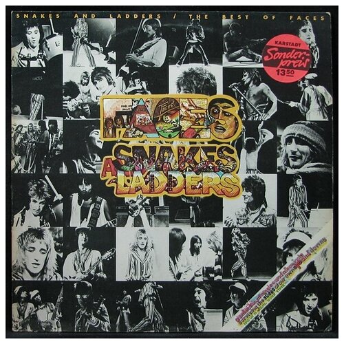 Виниловая пластинка Warner Faces – Snakes And Ladders / The Best Of Faces виниловая пластинка gerry rafferty snakes and ladders