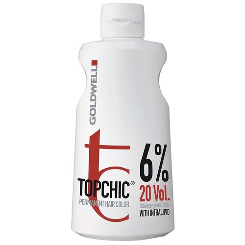 Goldwell Topchic Cream Developer Lotion 20 vol. - Окислитель для краски 6% 1000 мл