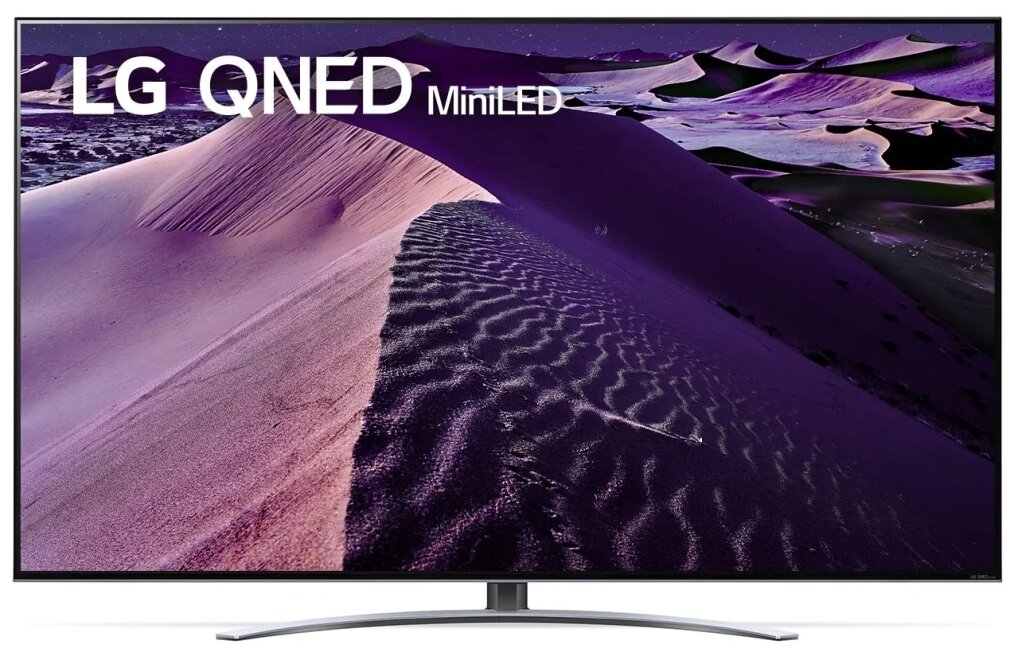 65" Телевизор LG 65QNED876QB NanoCell, QNED, Ледяное серебро